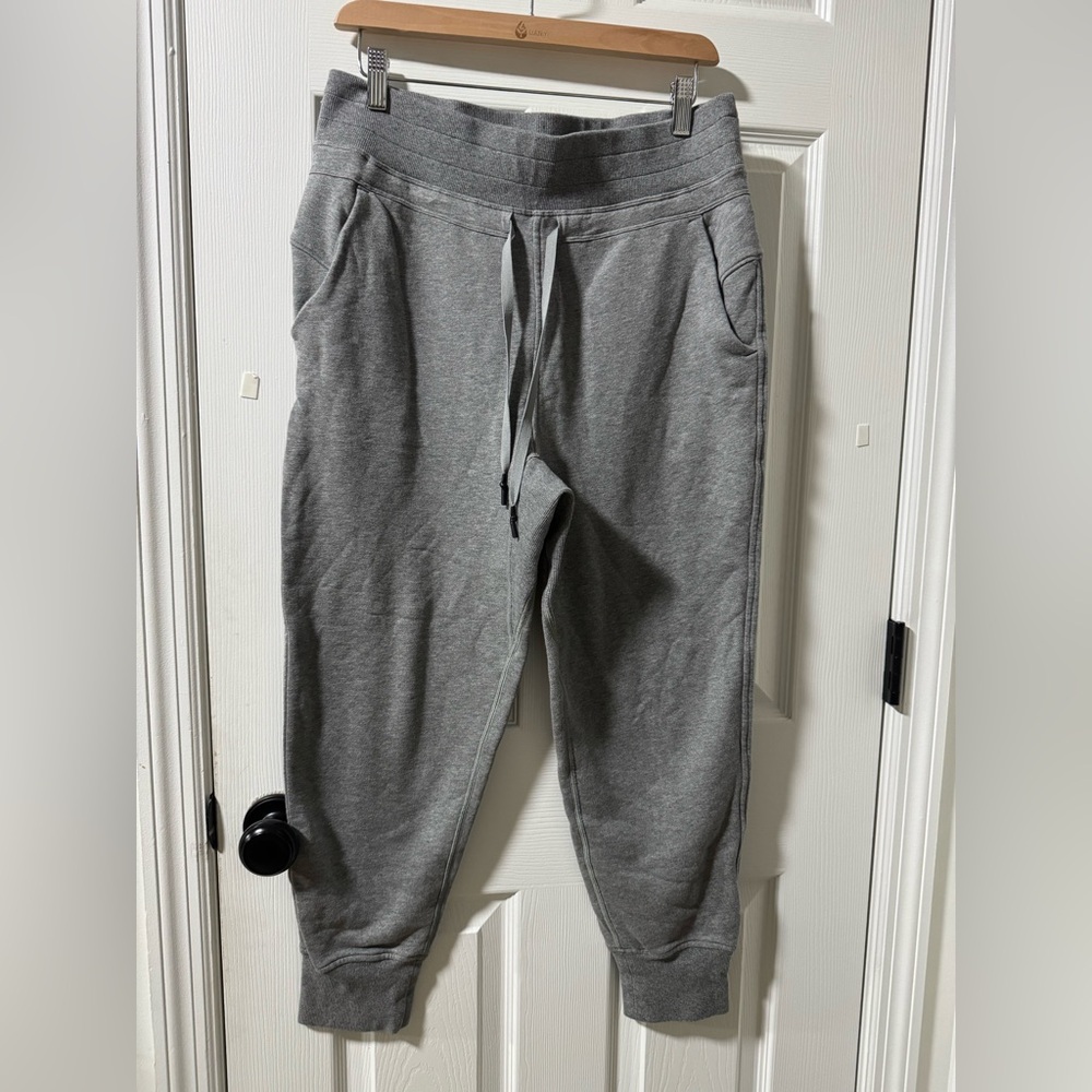 Lululemon Scuba High-Rise Jogger *French Terry - Heathered Core Ultra Light Grey - Picture 1 of 13